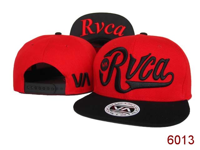Rvca Red Snapback Hat SG 1